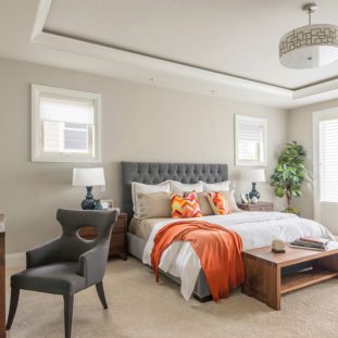 real estate photography of bedroom
